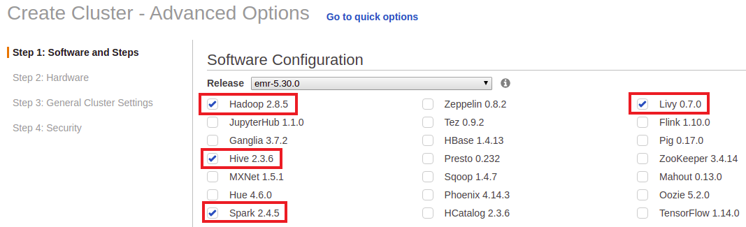 KNIME on Amazon EMR