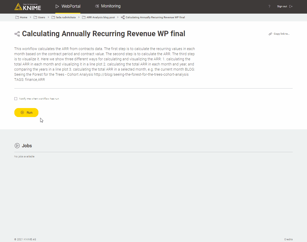 Measure and Monitor ARR in Two Steps