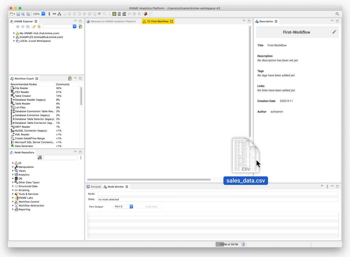 KNIME Getting Started Guide