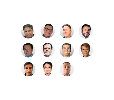 Contributor of the Month headshots