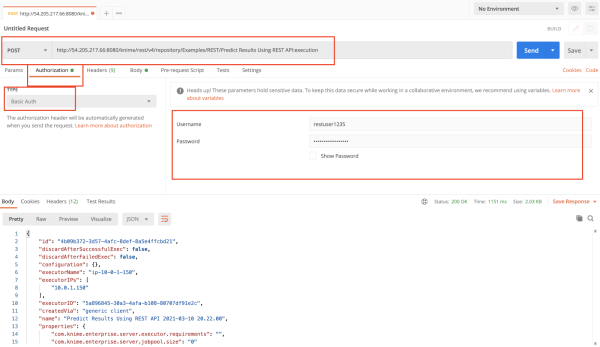 The KNIME Server REST API
