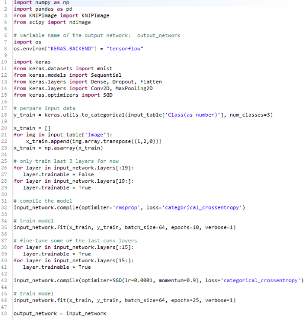 Transfer Learning Made Easy with KNIME Deep Learning Keras Integration