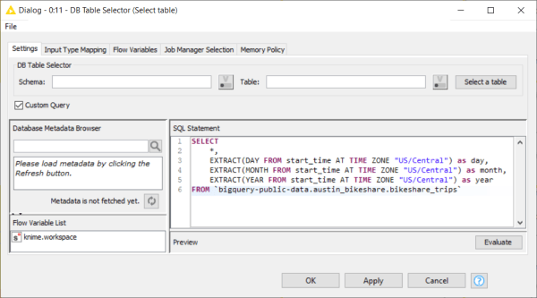 Google BigQuery meets Databricks