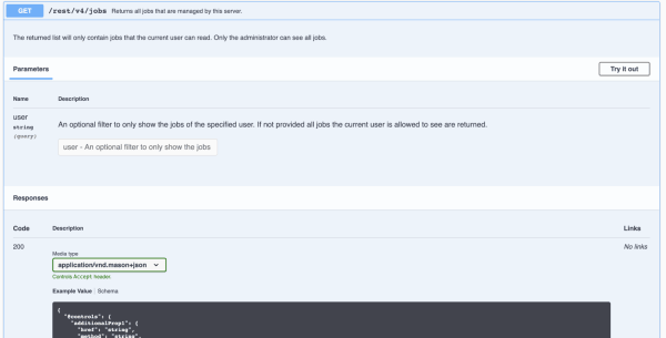 The KNIME Server REST API