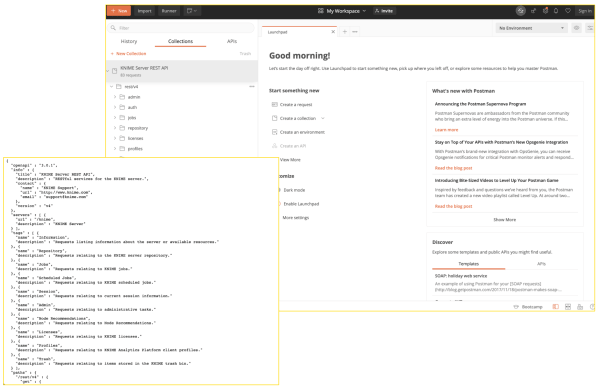 The KNIME Server REST API