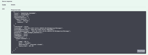 Explore REST capabilities for RESTful workflows