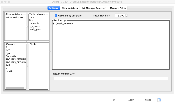KNIME meets OrientDB