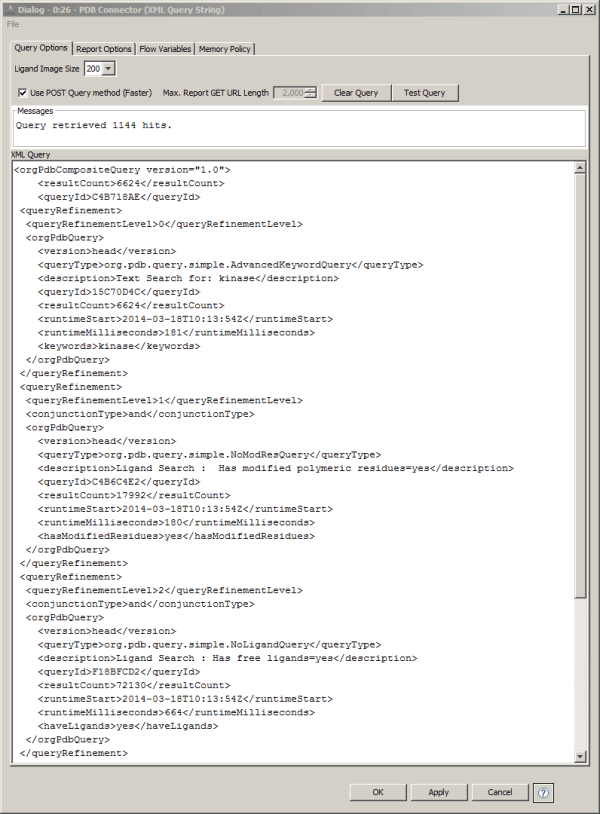 Node Dialog